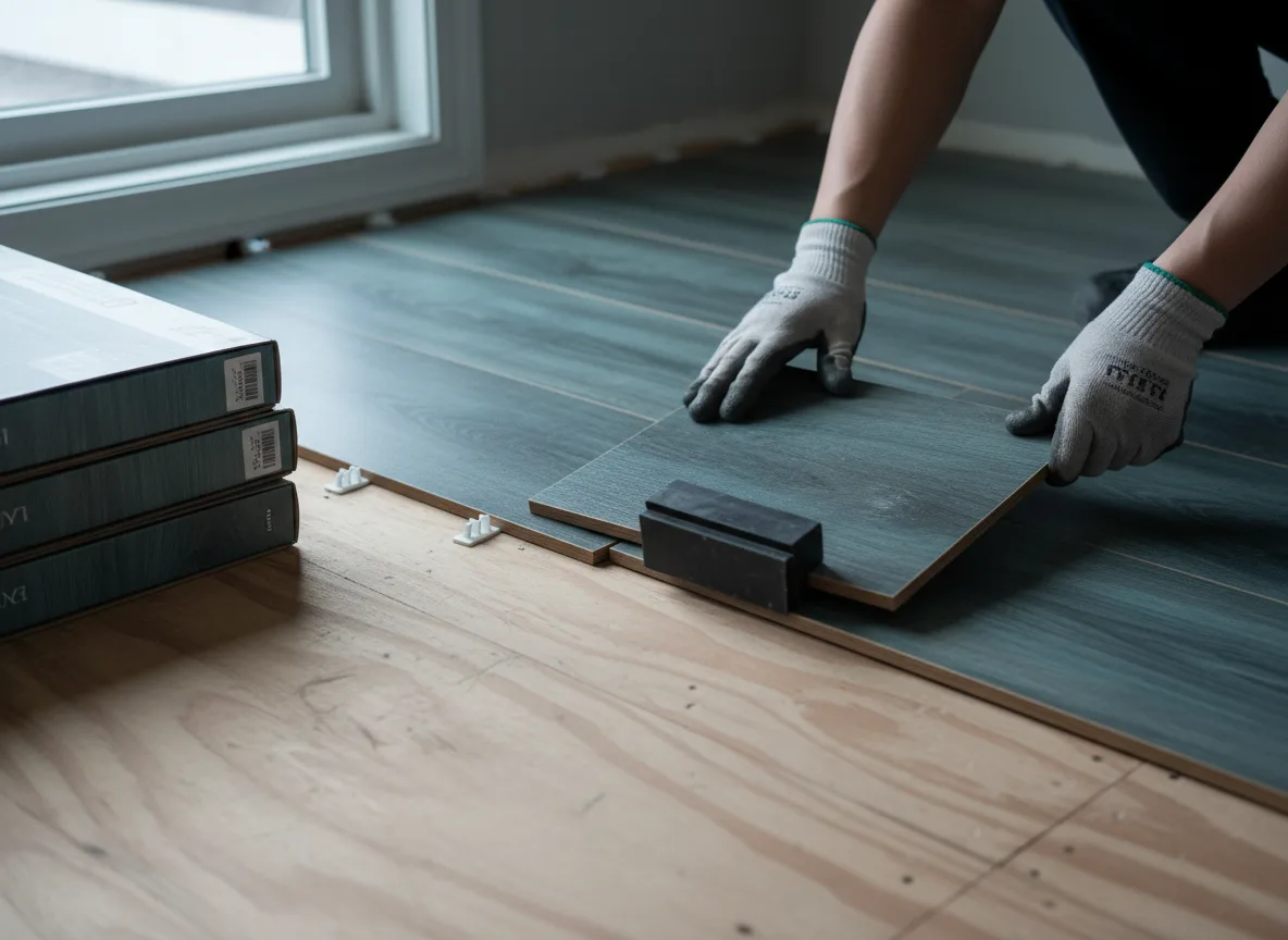 Luxury Vinyl Plank Installation company in Columbus, ND